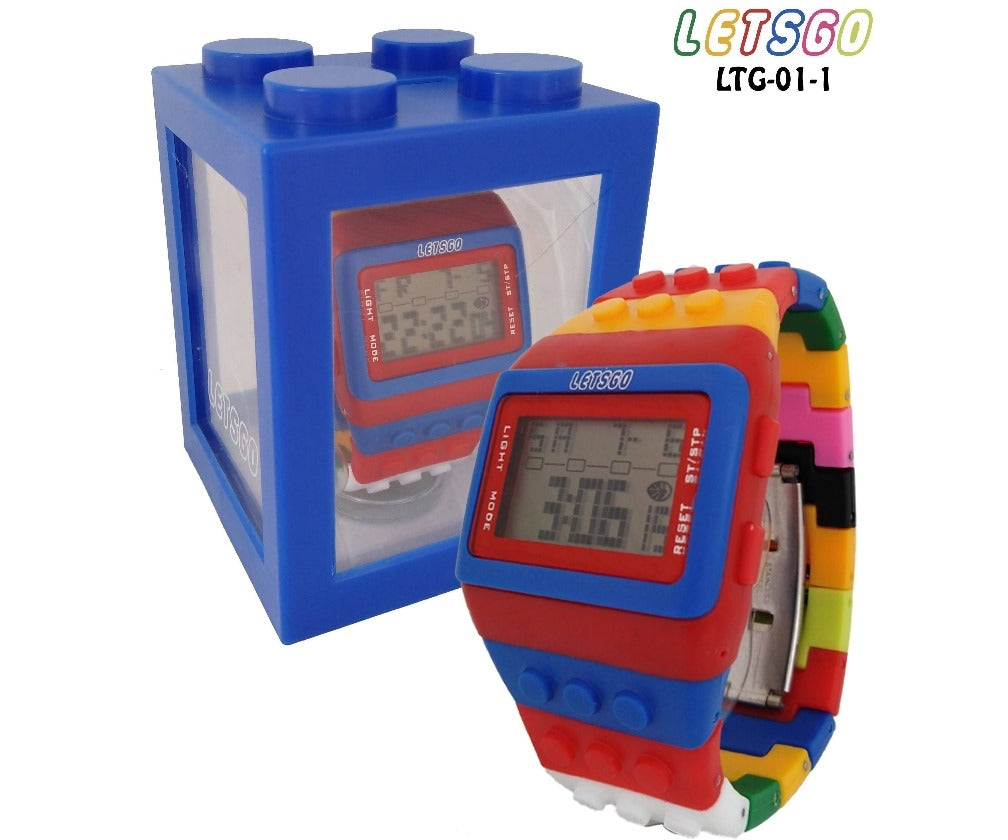 RELOJ LEGO CON ESTUCHE ®