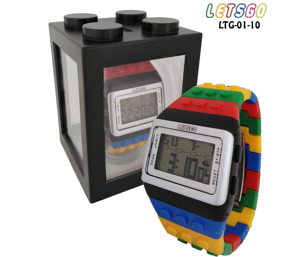 RELOJ LEGO CON ESTUCHE ®