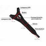 Guante Luz Linterna Led impermeable