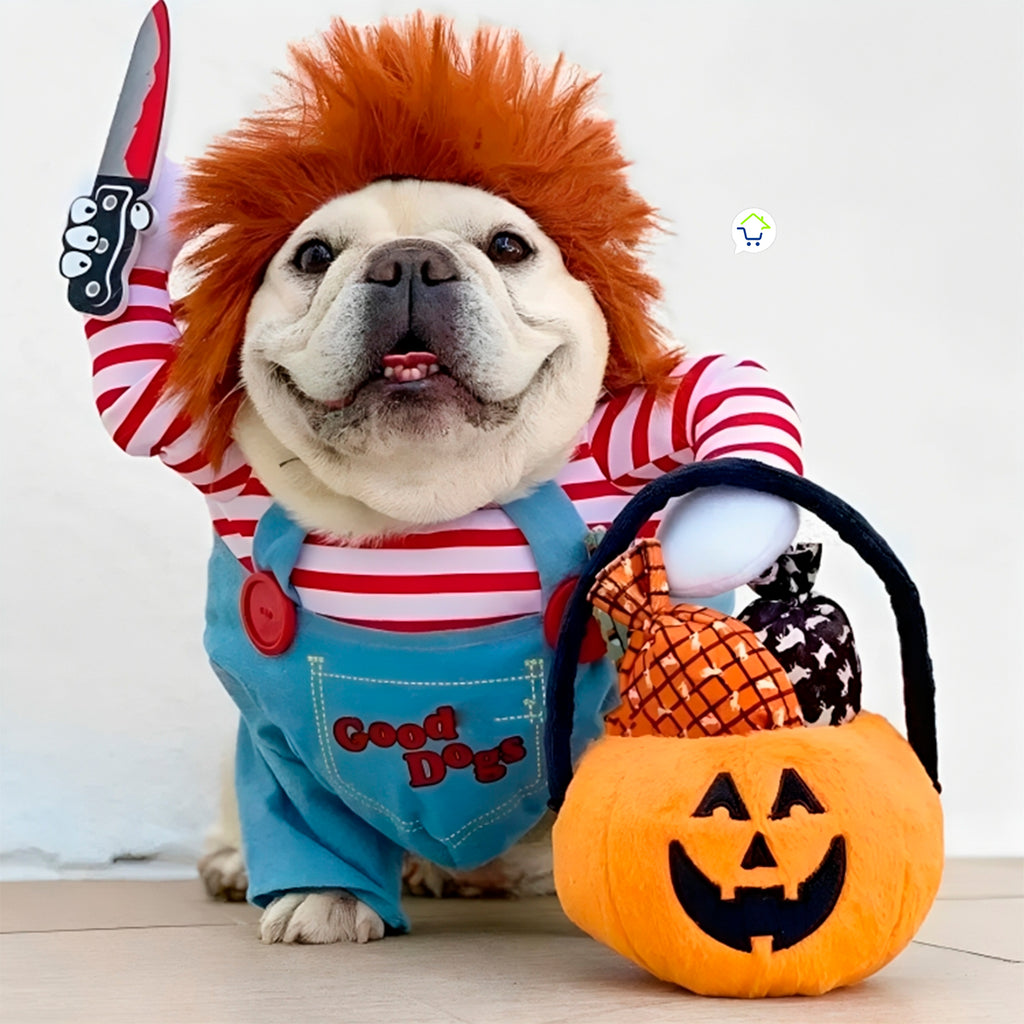 Disfraz de Chucky para Mascota