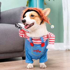 Disfraz de Chucky para Mascota